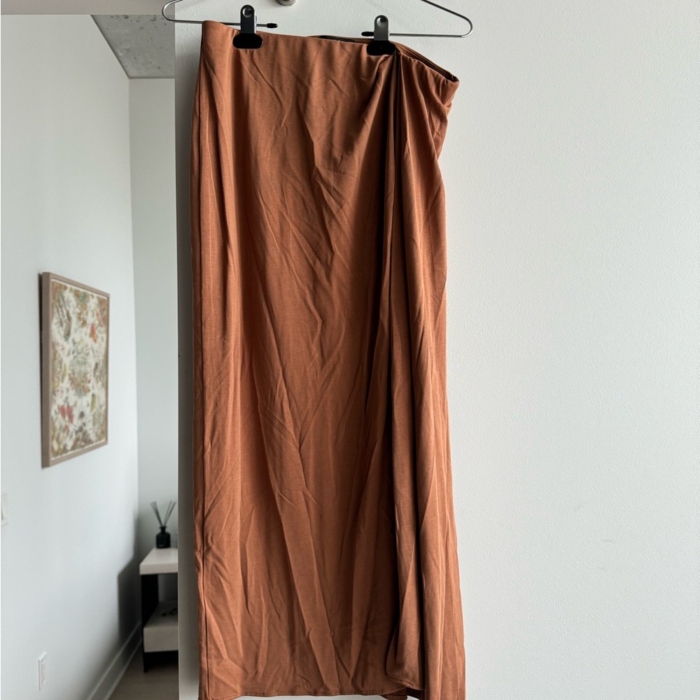Rag and bone brown long skirt - beautiful color and barely worn
